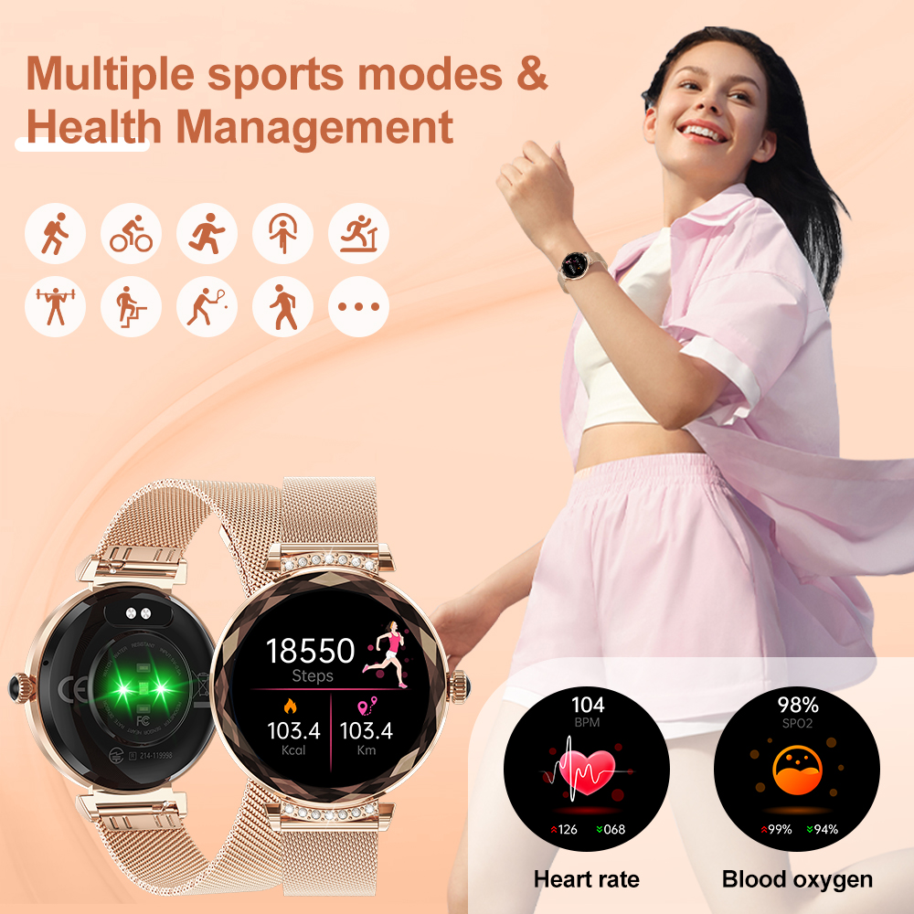 LIGE Fashion Ladies Smart Watc - مراجعة Smartwatch Latest Watches For Women وسعره