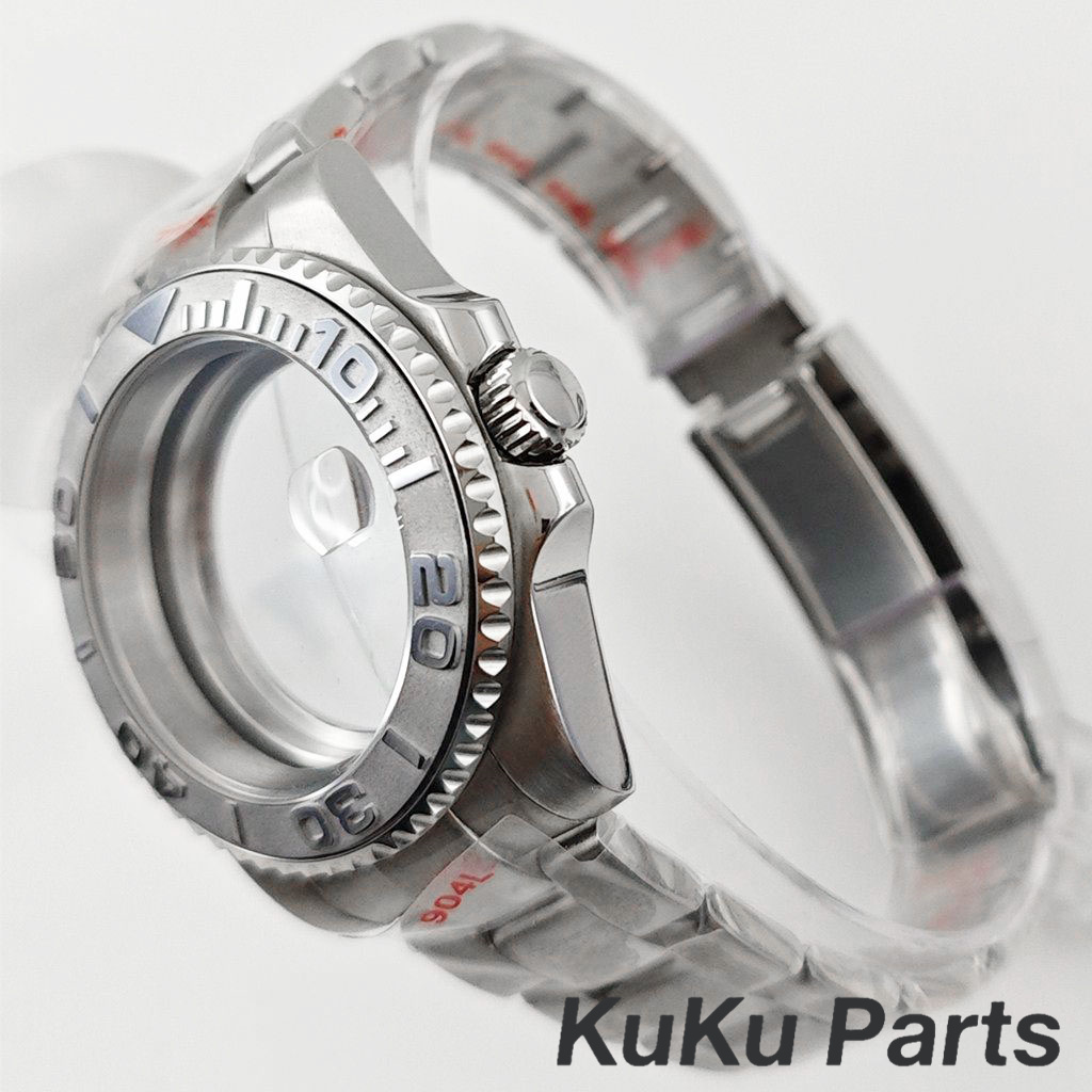 40MM NH35 Case Brushed Oyster  - مراجعة Watch Crystal Replacement وسعره