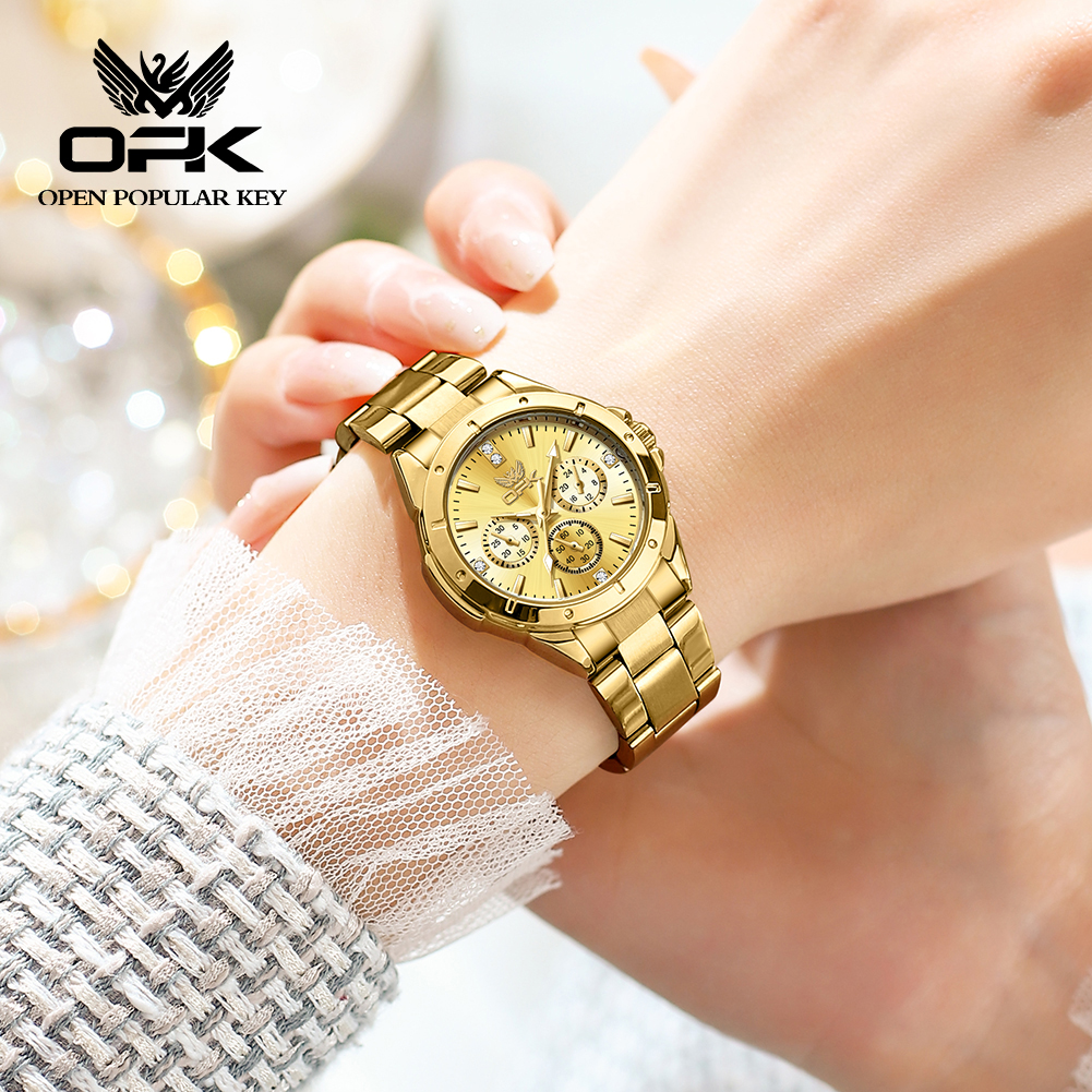 OPK 6001 Wristwatch for Women  - مراجعة Waterproof Diving Watch وسعره