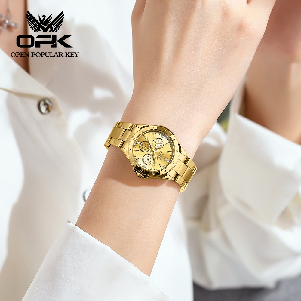 OPK 6001 Wristwatch for Women  - مراجعة Waterproof Diving Watch وسعره