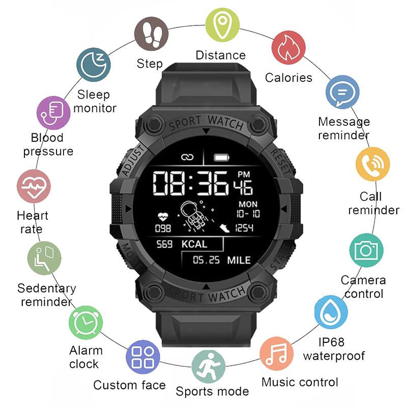 Smart Watch Men Outdoor Sport  - مراجعة Watch Smart Y56 وسعره