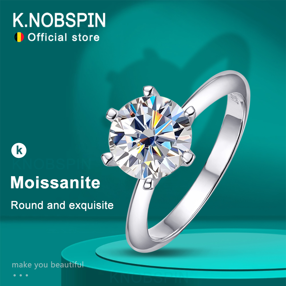 KNOBSPIN D VVS Moissanite Ring - مراجعة Vs Smartwatch وسعره
