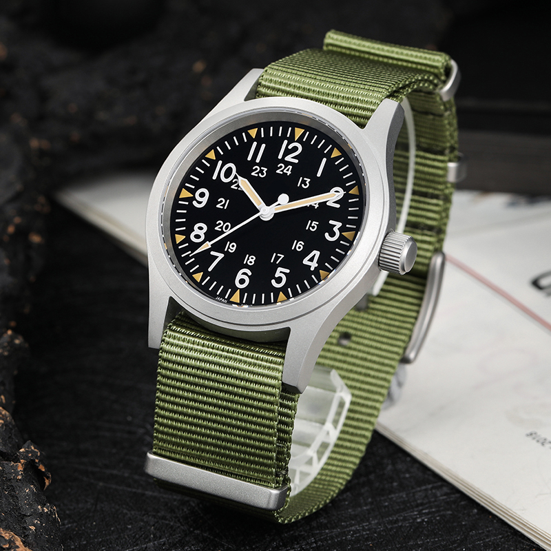Militado Ml05 Vintage Field Wa - مراجعة Waterproof Diving Watch وسعره