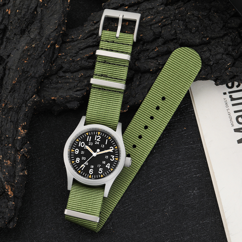 Militado Ml05 Vintage Field Wa - مراجعة Waterproof Diving Watch وسعره