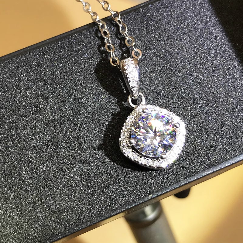 Silver 925 6 prong Moissanite  - مراجعة Vs Smartwatch وسعره