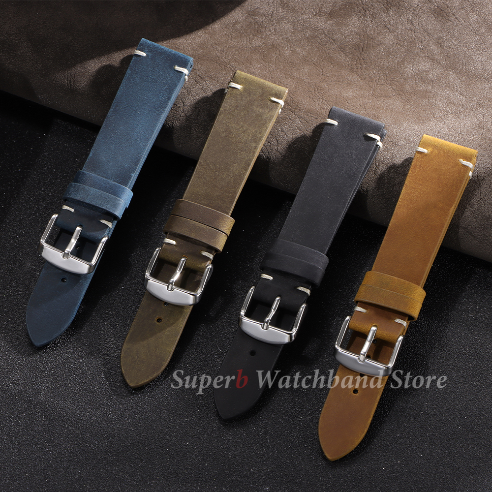 Handmade Stitching Cowhide Str - مراجعة Omega Watches Smartwatch وسعره