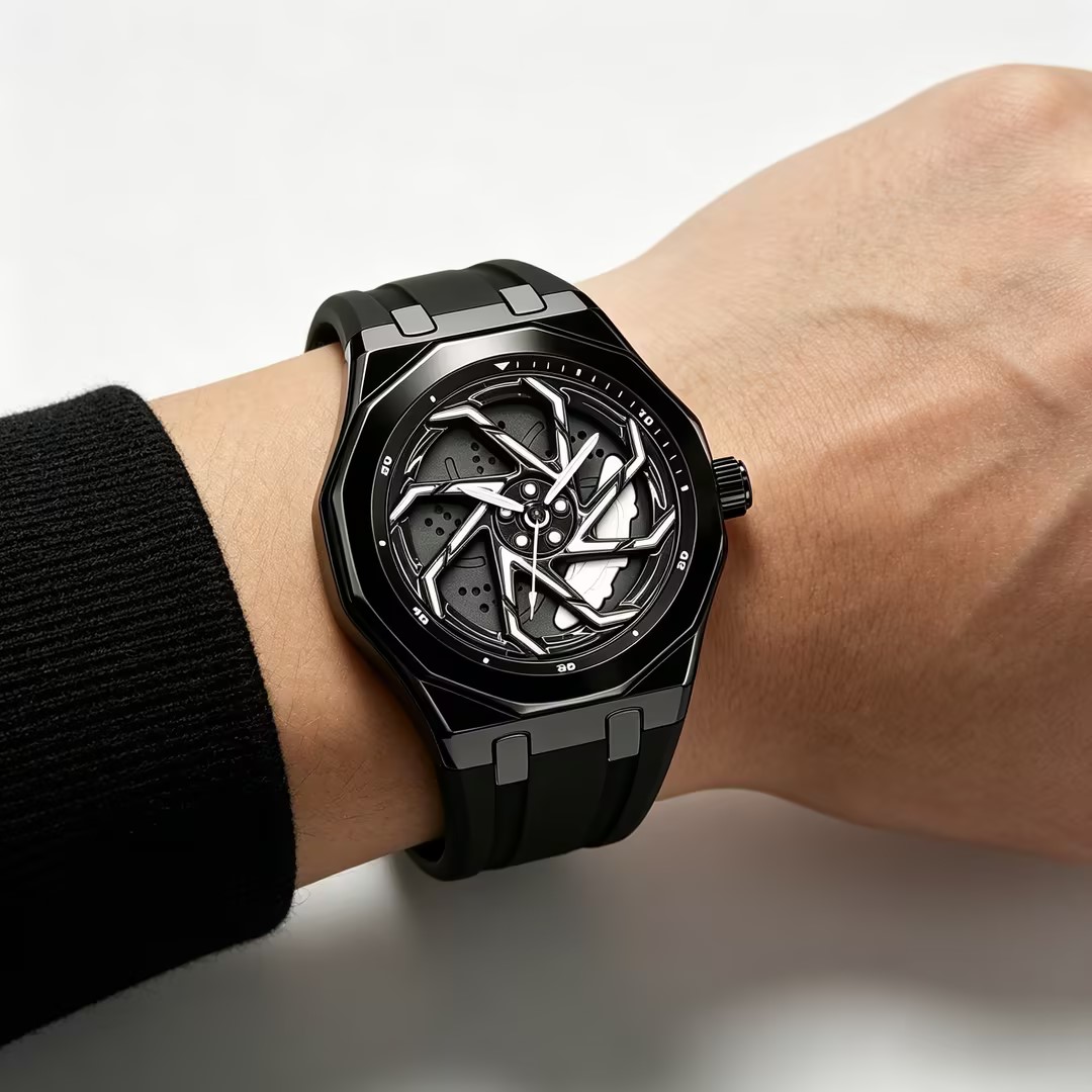 New Casual Men's Quartz Watche - مراجعة Silicone Sport Band وسعره