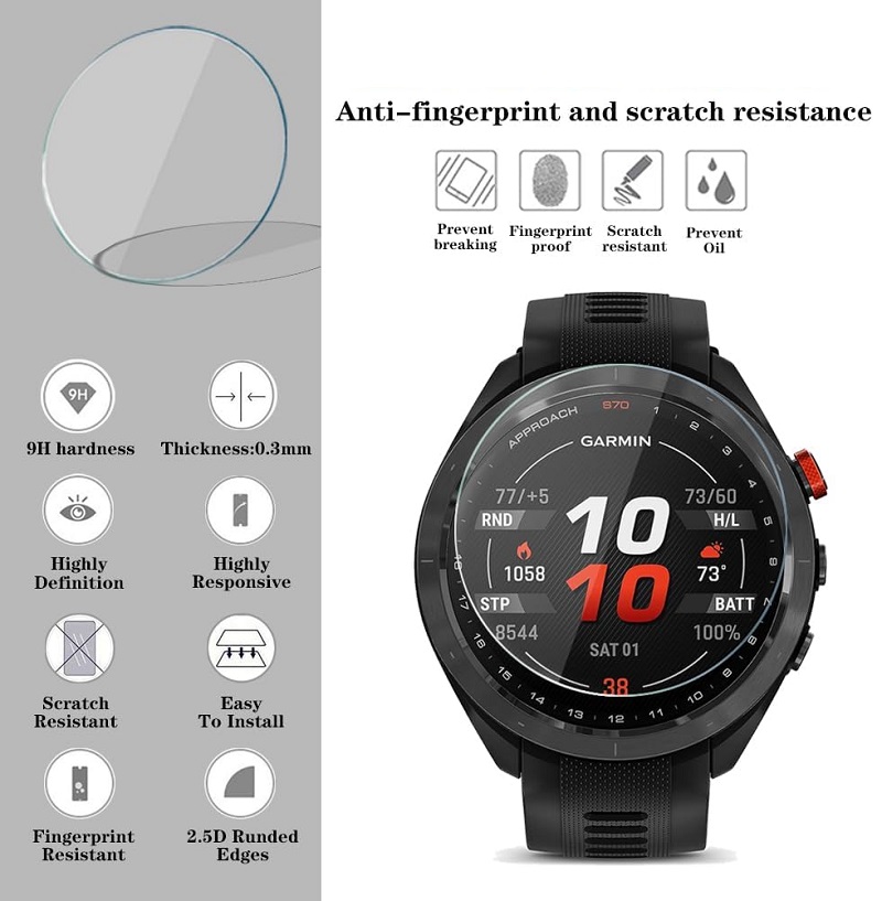 5PCS Smart Watch Screen Protec - مراجعة Xwatch Smartwatch وسعره