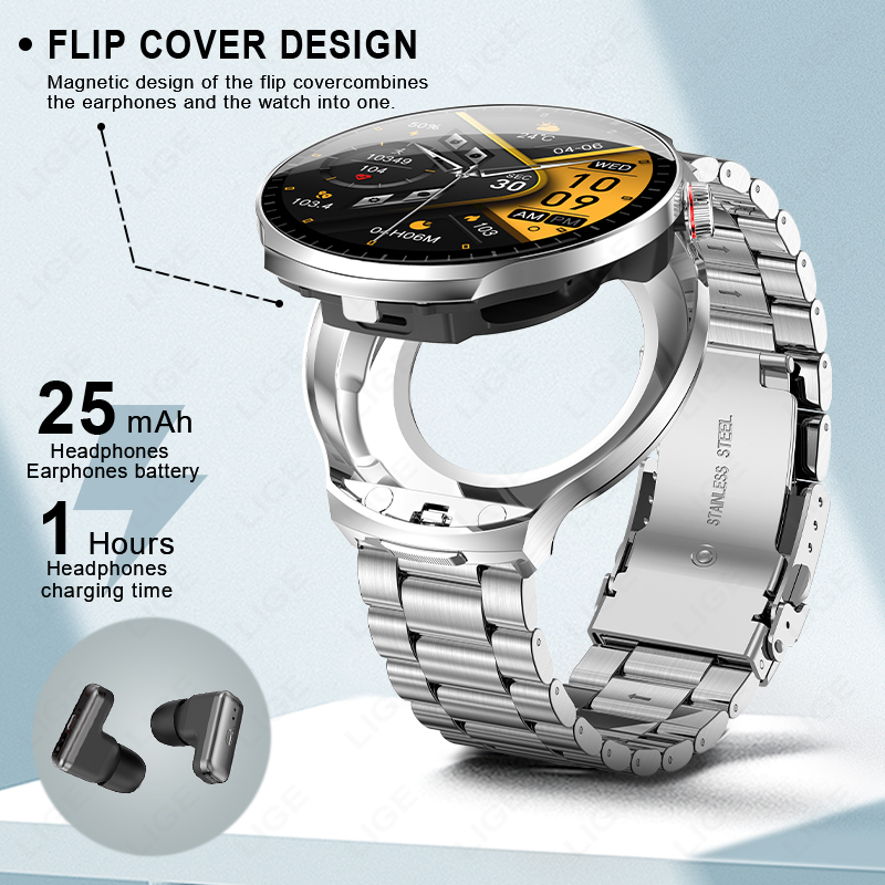 New Smart Watch Men TWS 2-in-1 - مراجعة Smartwatch Noise Watches For Men وسعره