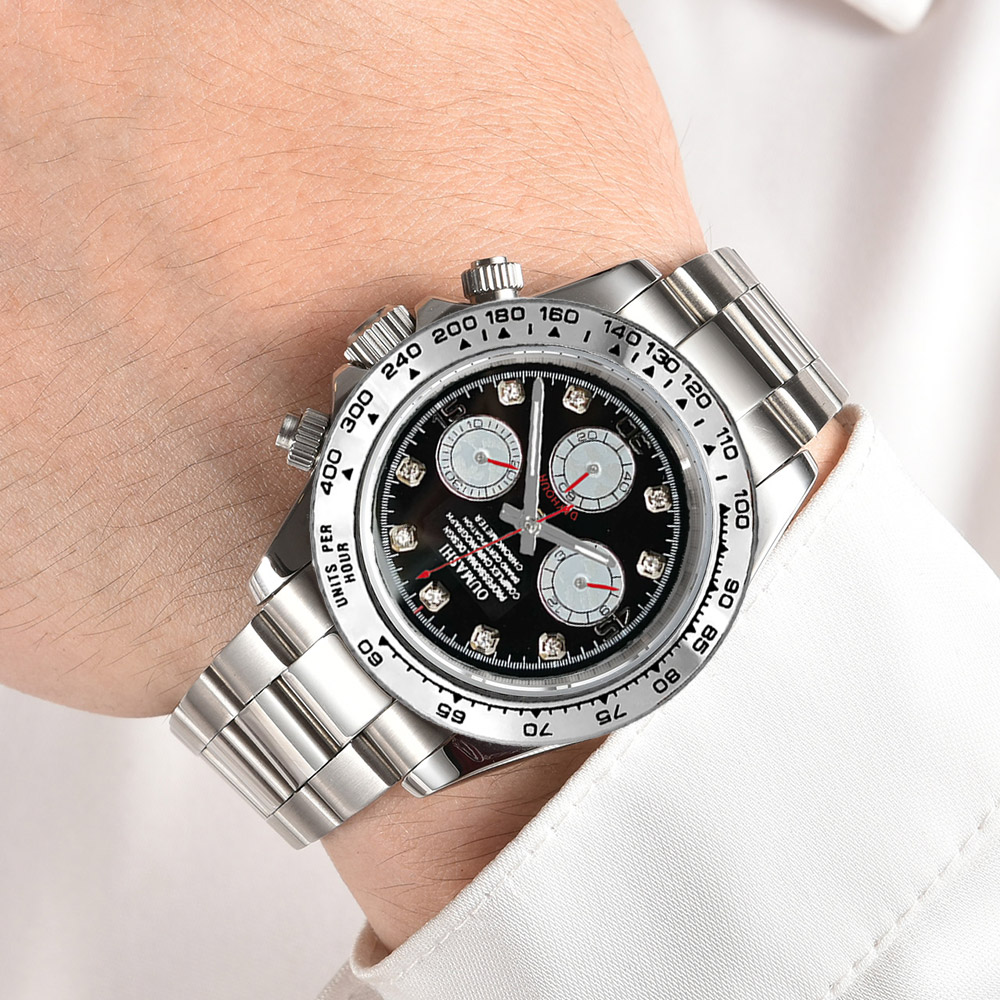 Luxury VK63 WATCH 39.3mm quart - مراجعة Watch Bezel Insert وسعره