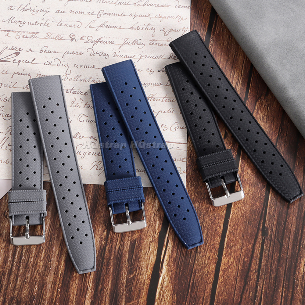 New Tropical Rubber Strap 20mm - مراجعة Citizen Watches Smartwatch وسعره