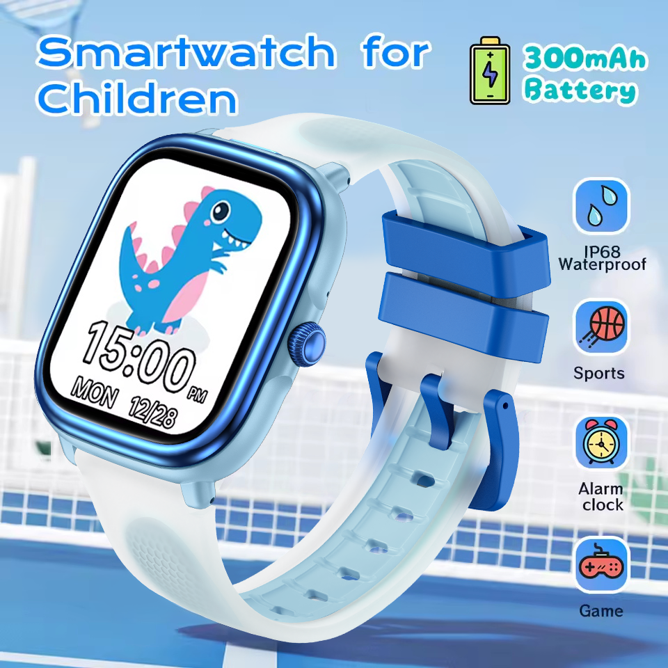New Kids Study Smart Watch 1.8 - مراجعة Smartwatch Watches Best Gift For Girls وسعره