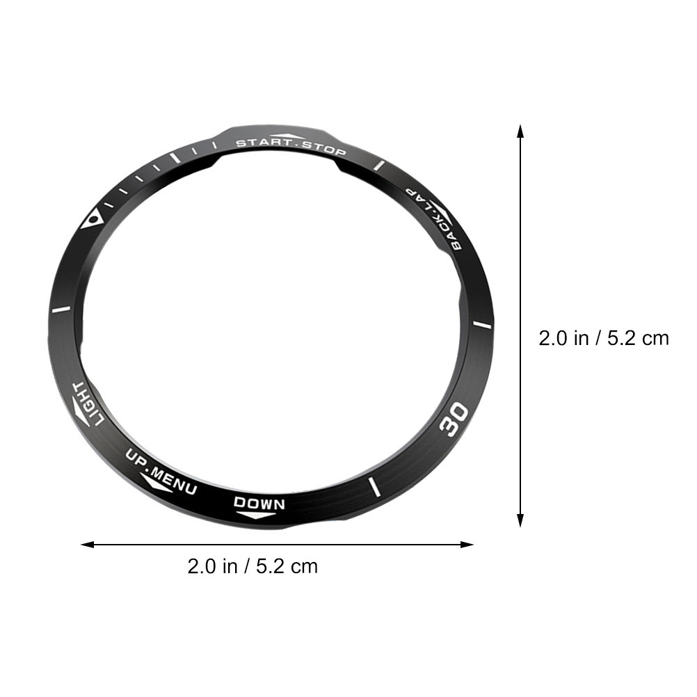 1Pcs Watch Bezel Ring Stainles - مراجعة Smartwatch Ring Watches وسعره