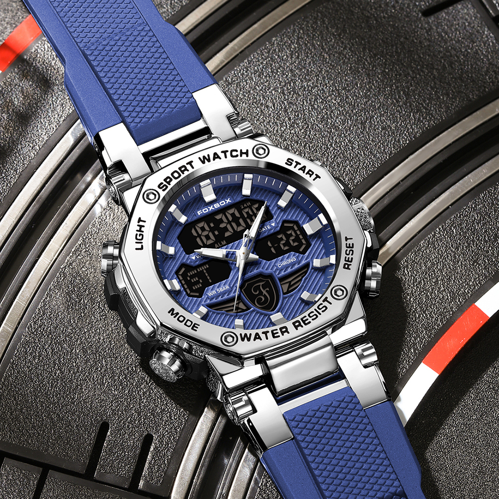 LIGE New Watches For Men 50M W - مراجعة Watch Display Pillow وسعره