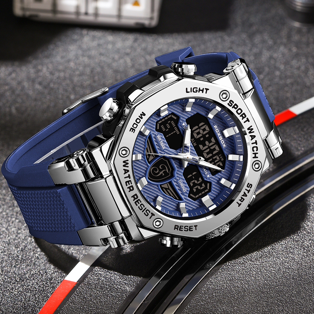 LIGE New Watches For Men 50M W - مراجعة Watch Display Pillow وسعره