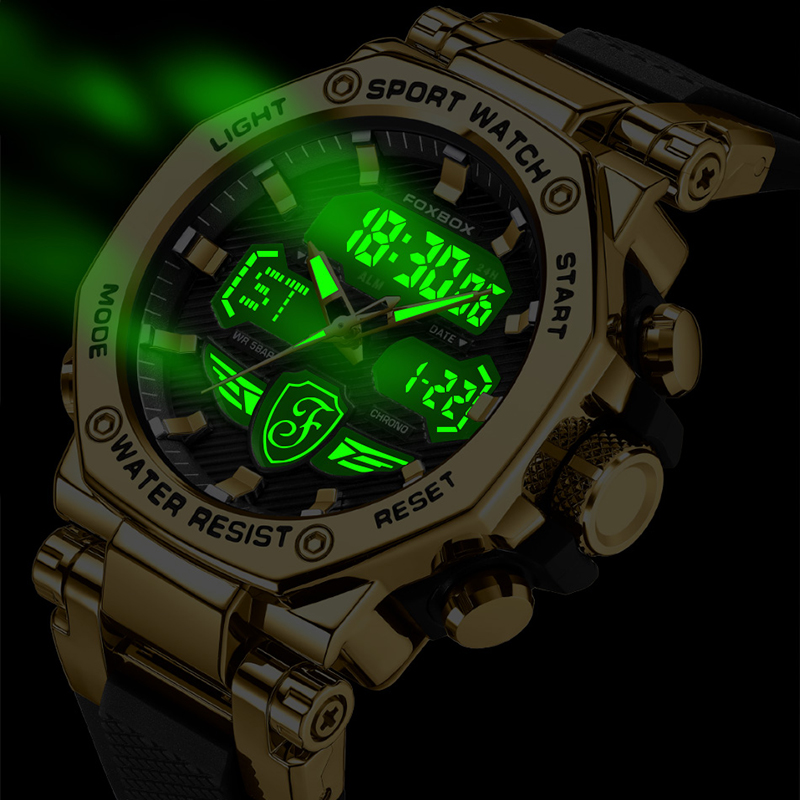 LIGE New Watches For Men 50M W - مراجعة Watch Display Pillow وسعره