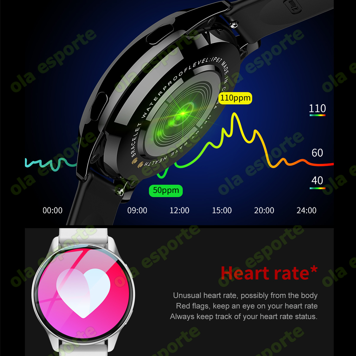 Ola Esporte Bluetooth Smart Wa - مراجعة Smartwatch Watches Wallpaper وسعره
