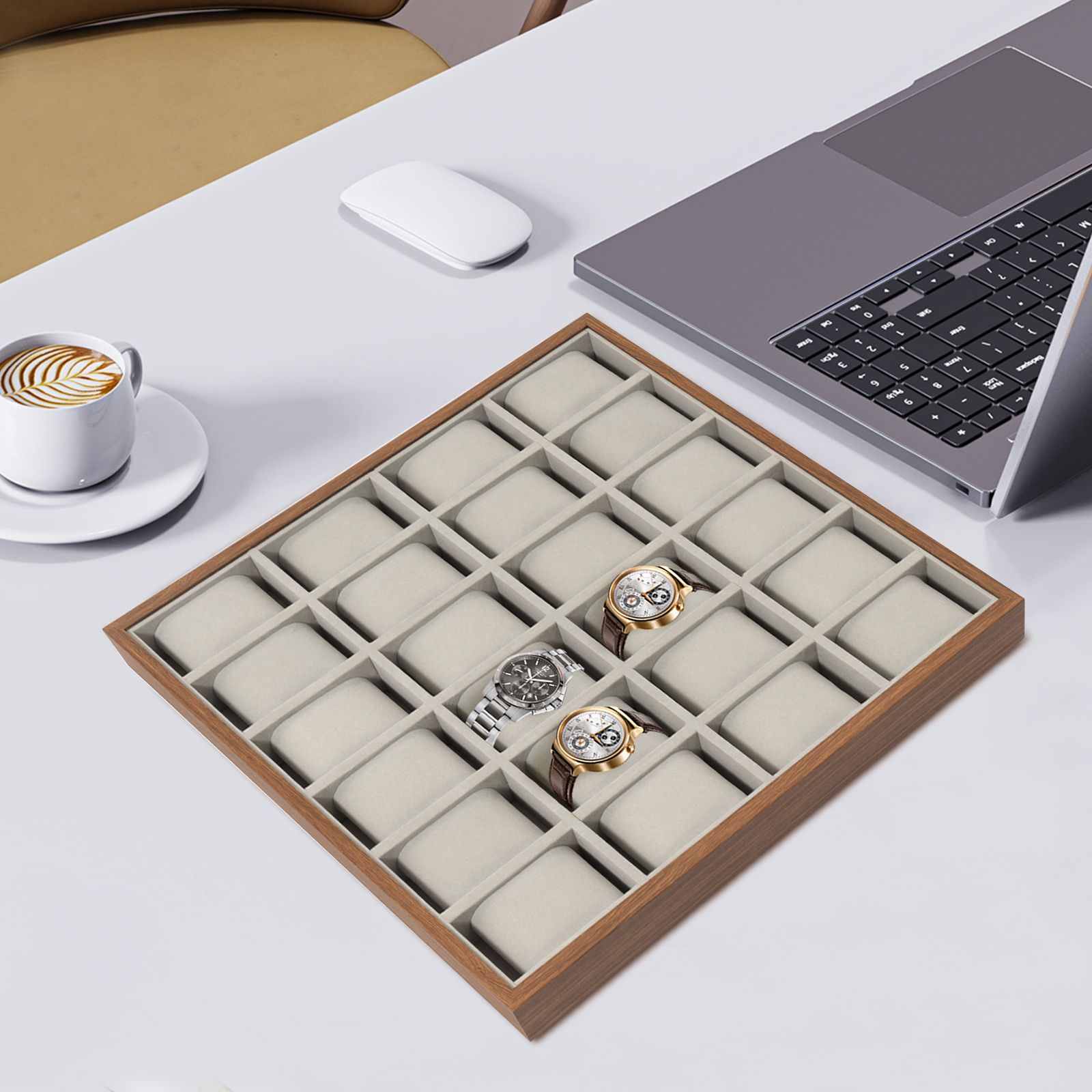 Grey Walnut Density Board 40*3 - مراجعة Watch Display Pillow وسعره