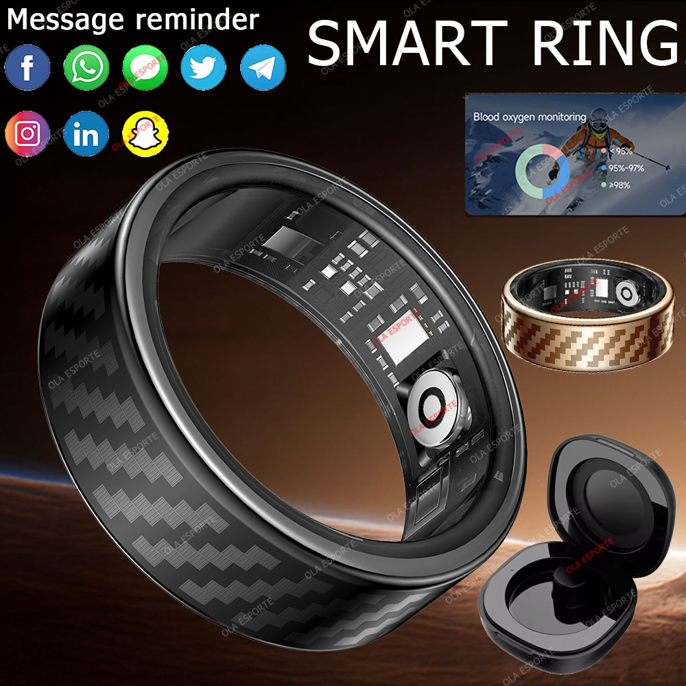 Newest Smart Ring Call Message - مراجعة Smartwatch Ring Watches وسعره