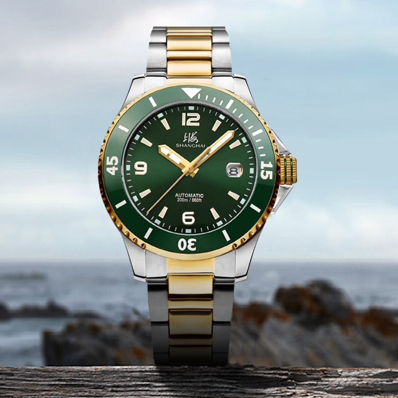 Shanghai Watch National 3080 G - مراجعة Waterproof Diving Watch وسعره