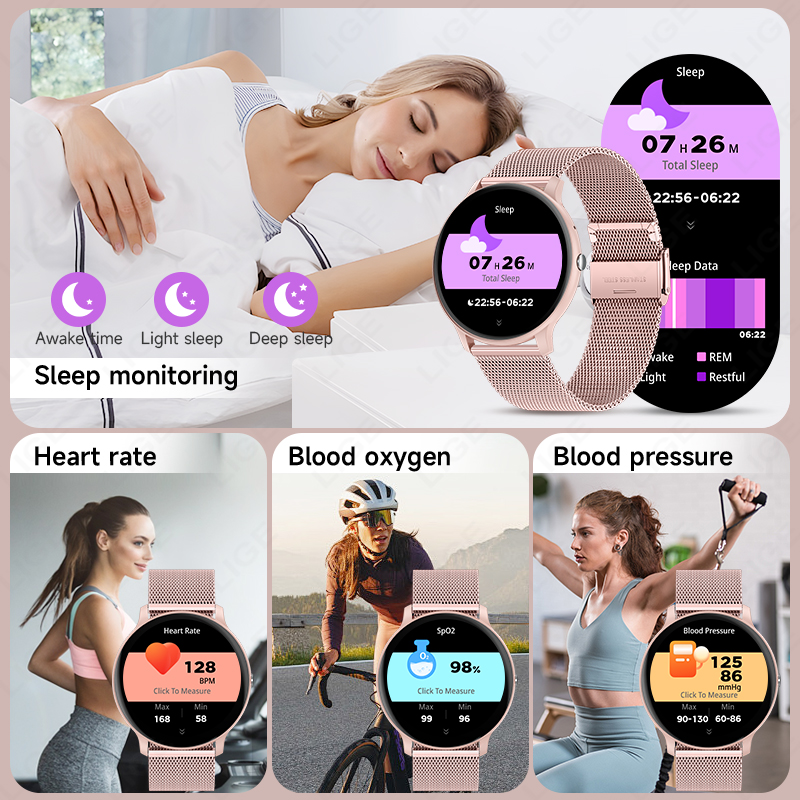 LIGE 2026 Sports Fitness Watch - مراجعة Smartwatch Latest Watches For Women وسعره