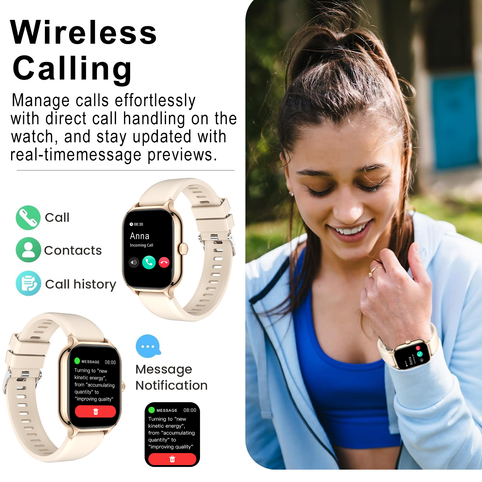 Smart watch, multi-sport mode, - مراجعة Smartwatch Watches Wallpaper وسعره