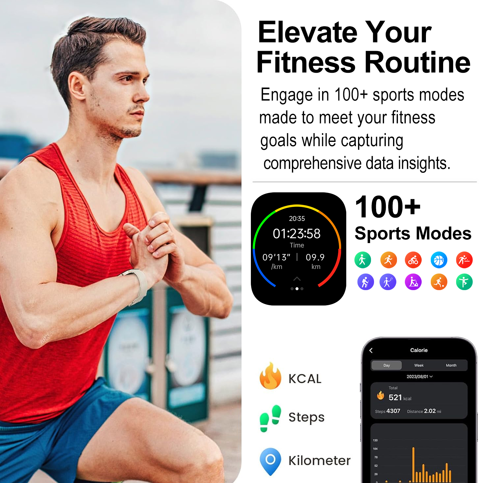 Smart watch, multi-sport mode, - مراجعة Smartwatch Watches Wallpaper وسعره