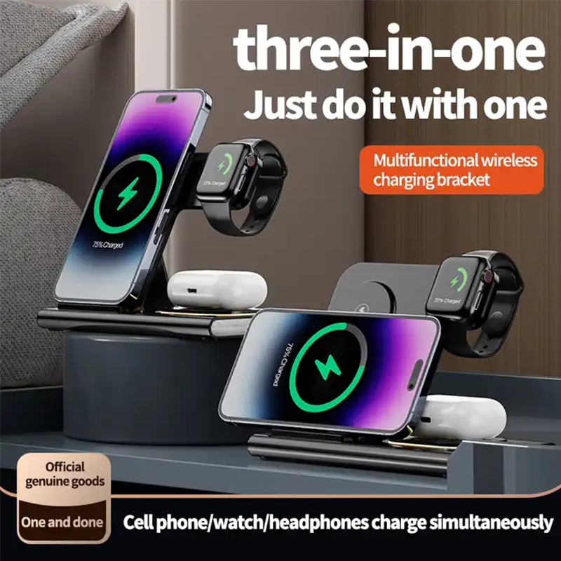 3 In 1 Wireless Charger For iP - مراجعة Watch Watch Xs وسعره