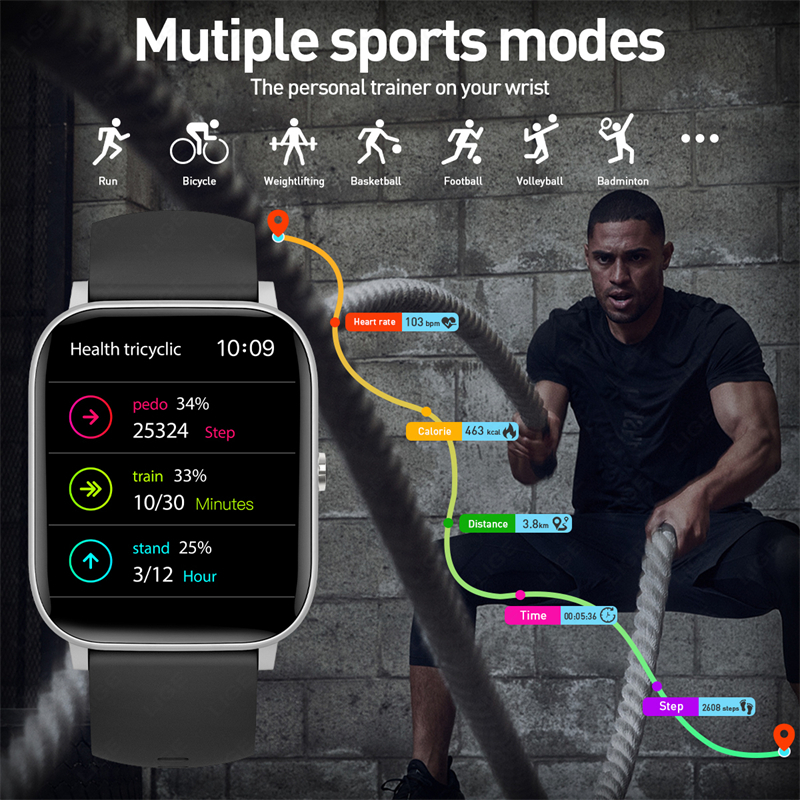 LIGE 1.85 Screen Smart Watch W - مراجعة Smartwatch Latest Watches For Women وسعره