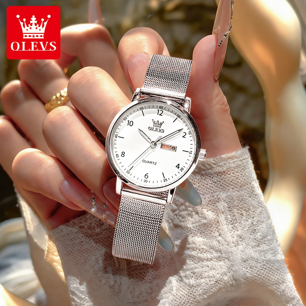 OLEVS 2996 Women Watches Origi - مراجعة Watch Es وسعره