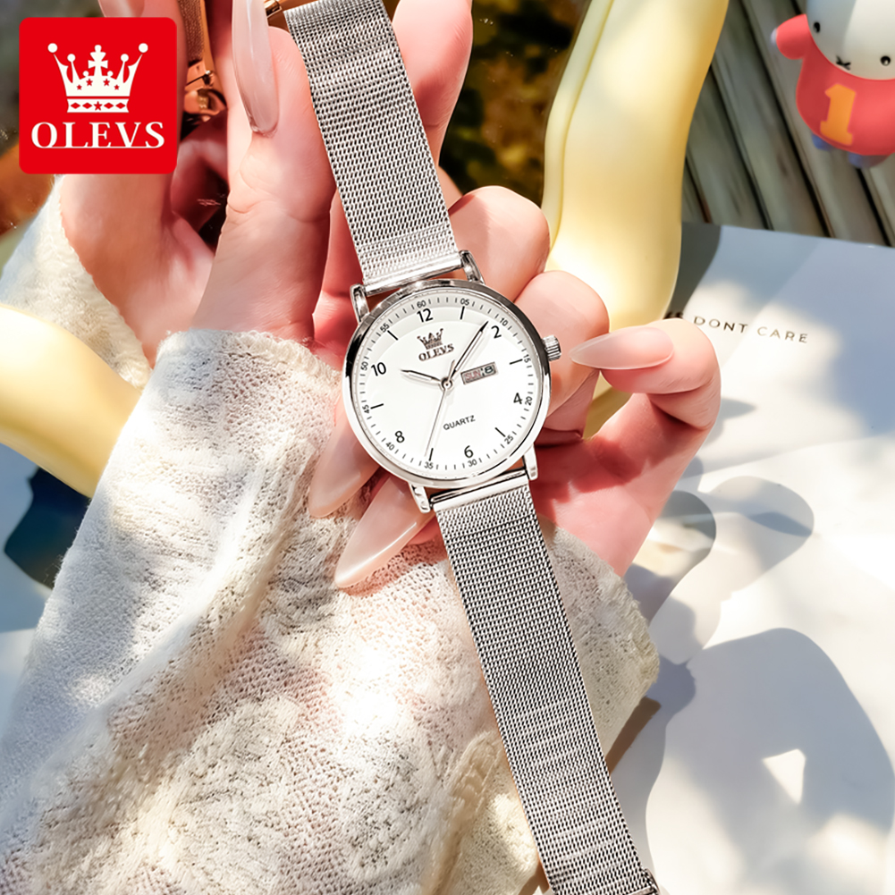 OLEVS 2996 Women Watches Origi - مراجعة Watch Es وسعره