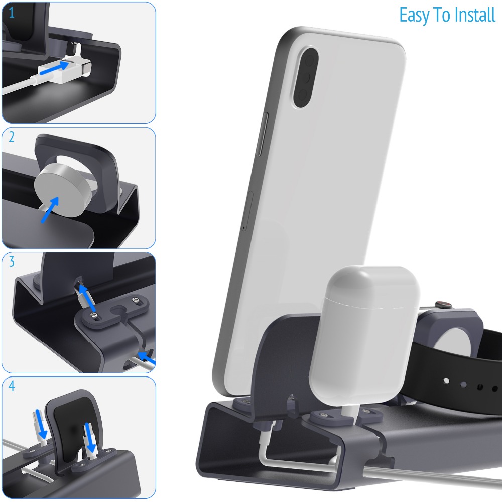 Charging Dock Station Stand Ho - مراجعة Watch Watch Xs وسعره