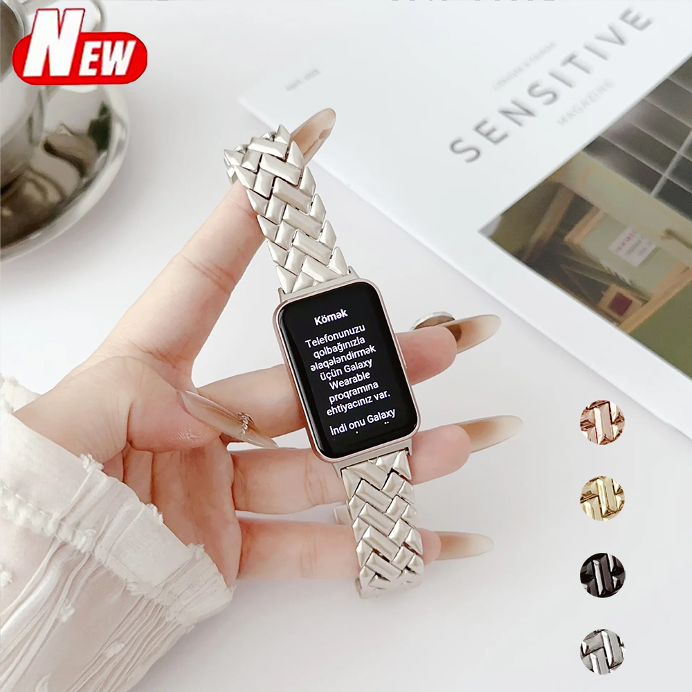 New Wristband Metal Strap for  - مراجعة Smartwatch Samsung Watches For Women وسعره