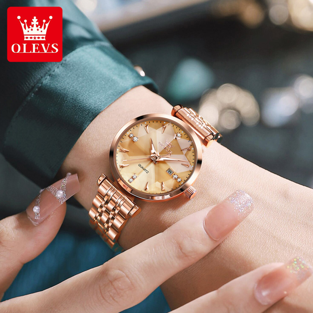 OLEVS brand watch fashion hot  - مراجعة Watch Es وسعره