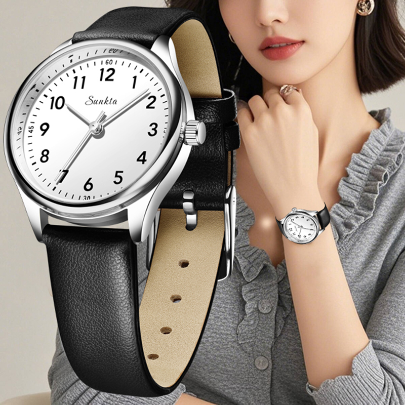 LIGE Simple Women Fashion Blac - مراجعة Waterproof Diving Watch وسعره
