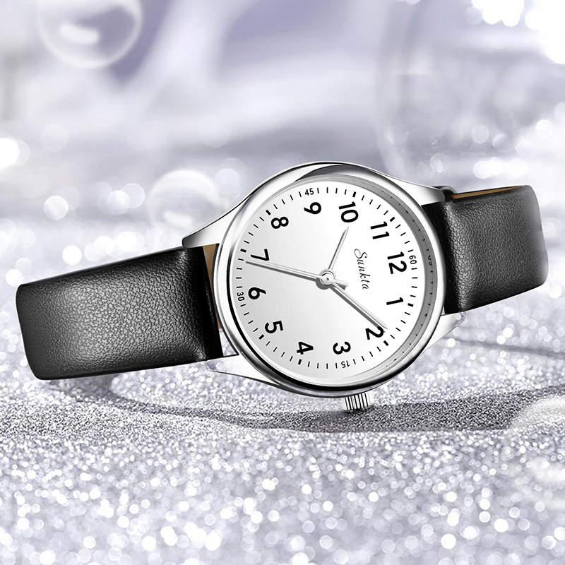 LIGE Simple Women Fashion Blac - مراجعة Waterproof Diving Watch وسعره