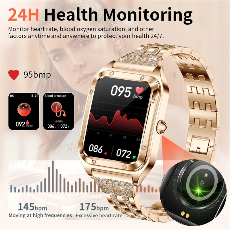 LIGE Fashion Smart Watch Ladie - مراجعة Smartwatch Latest Watches For Women وسعره