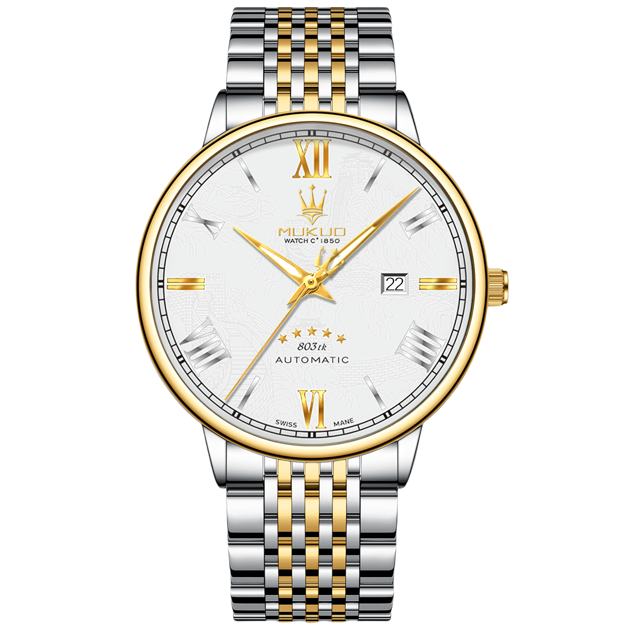 MUKUO Luxury Men Quartz Watch  - مراجعة Smartwatch Watches Wallpaper وسعره