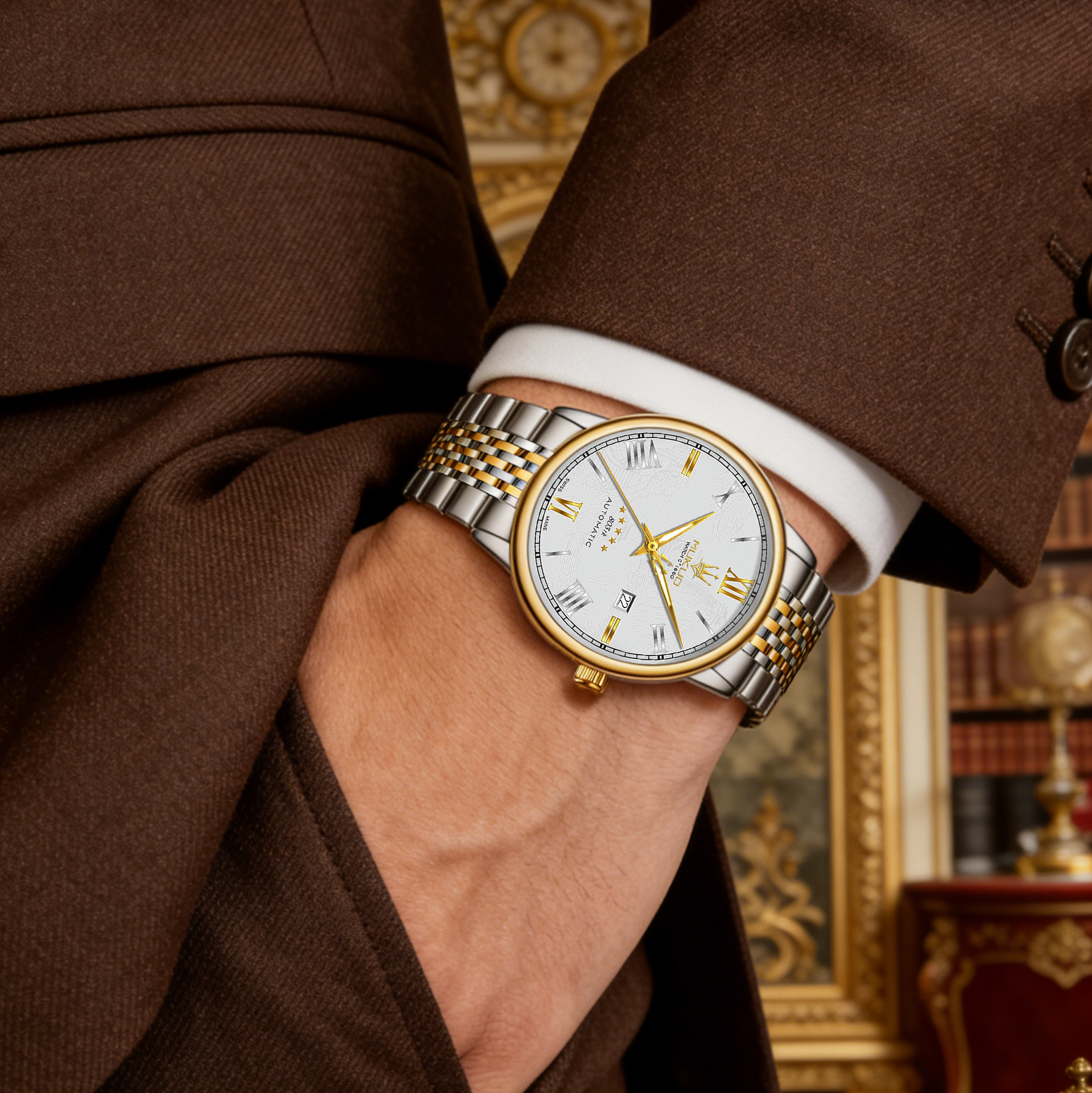 MUKUO Luxury Men Quartz Watch  - مراجعة Smartwatch Watches Wallpaper وسعره