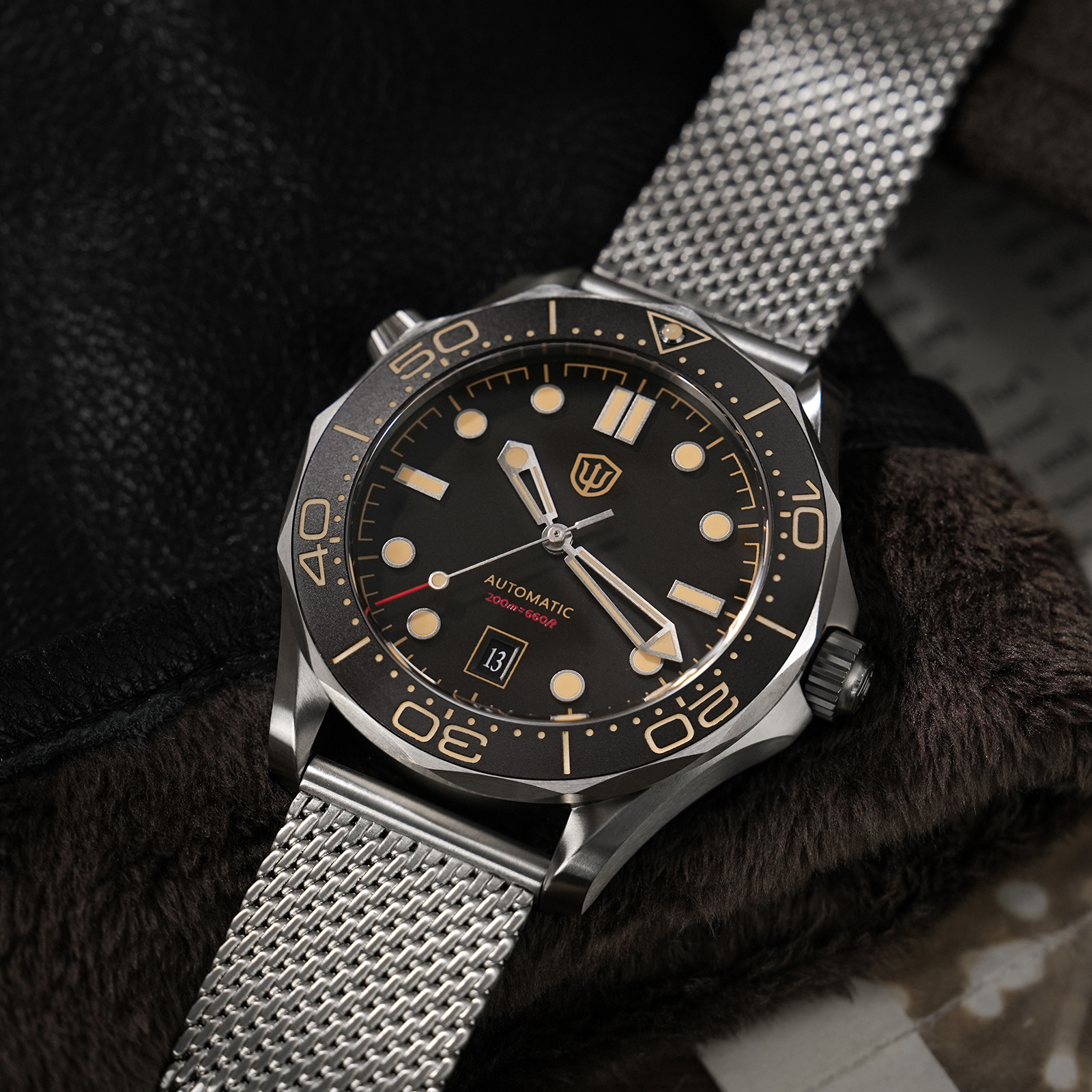Watchdives WD007 V4 Automatic  - مراجعة Waterproof Diving Watch وسعره
