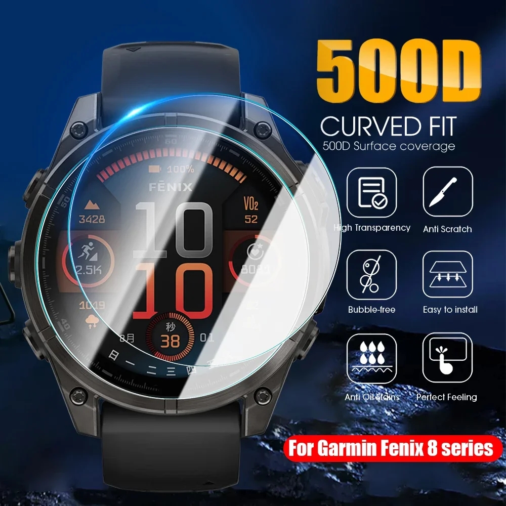 1/5pcs 9H HD Tempered Glass fo - مراجعة Xwatch Smartwatch وسعره