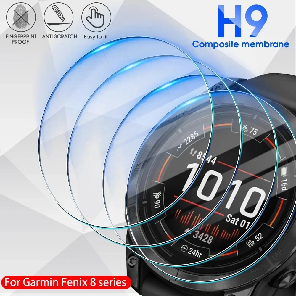 1/5pcs 9H HD Tempered Glass fo - مراجعة Xwatch Smartwatch وسعره
