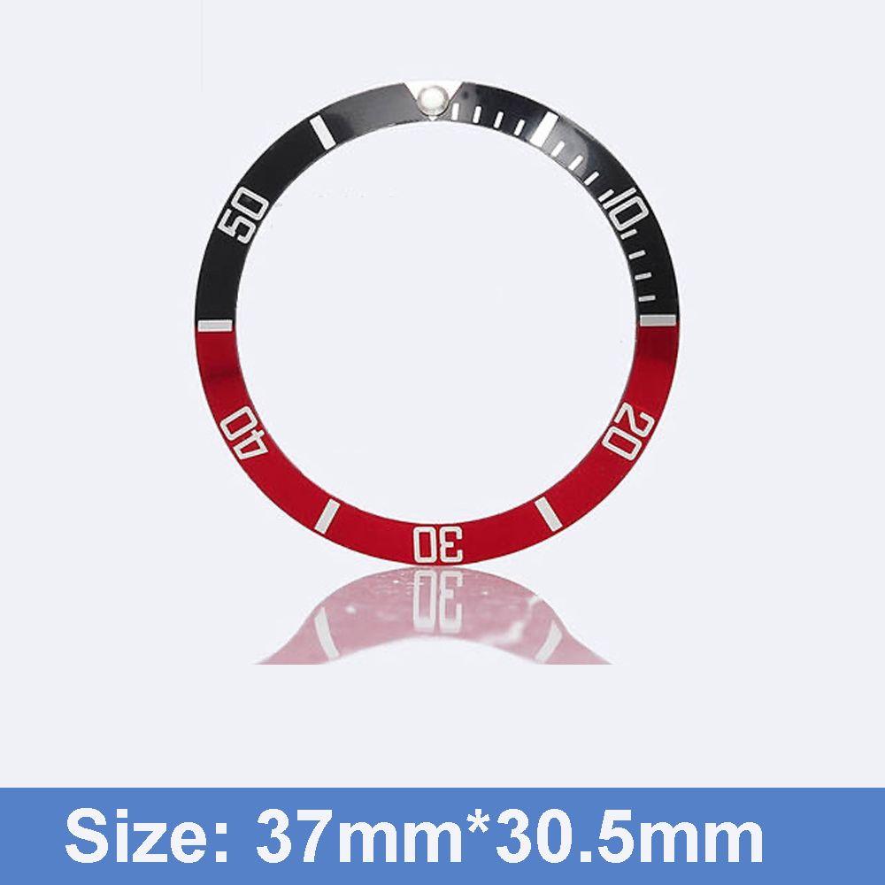 37*30.5mm Watch Face Aluminum  - مراجعة Watch Bezel Insert وسعره