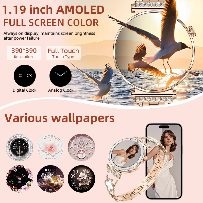 Luxury Smart Watch Women Ladie - مراجعة Smartwatch Latest Watches For Women وسعره