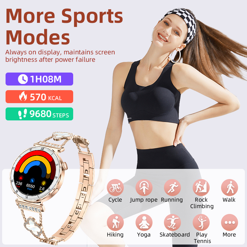 Luxury Smart Watch Women Ladie - مراجعة Smartwatch Latest Watches For Women وسعره