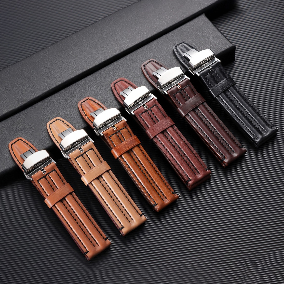 20mm 22mm Genuine Cowhide Watc - مراجعة Smartwatch Vintage Watches For Men وسعره