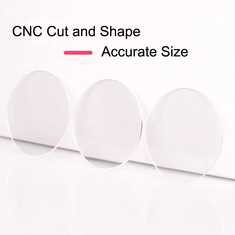 Set of 2PCS Thickness 1.5mm Fl - مراجعة Watch Crystal Replacement وسعره