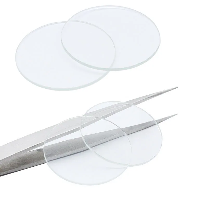 Set of 2PCS Thickness 1.5mm Fl - مراجعة Watch Crystal Replacement وسعره