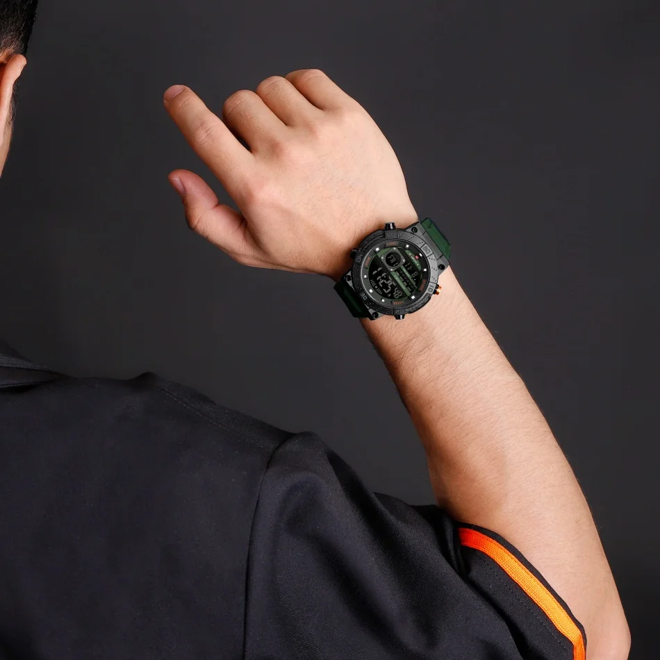 NAVIFORCE New LCD Digital Spor - مراجعة Watch Display Pillow وسعره