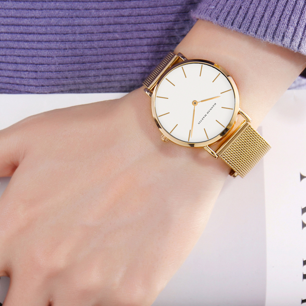 2023 New Women Bracelet Watch  - مراجعة Mesh Stainless Strap وسعره